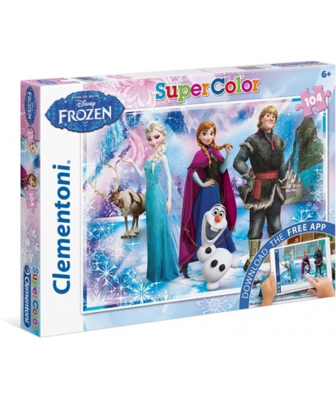 Frozen Puzzel + App 104 Dlg.